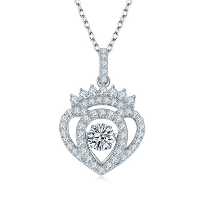 Dancing Heart Love Necklace