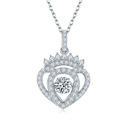 Dancing Heart Love Necklace