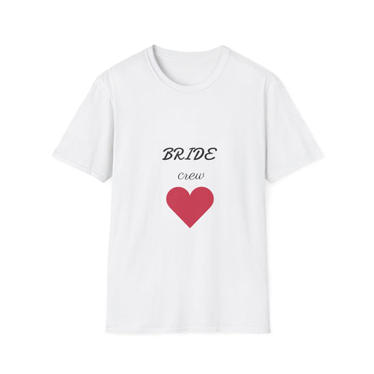 Bride Crew Softstyle T-Shirt - Perfect for Wedding Parties