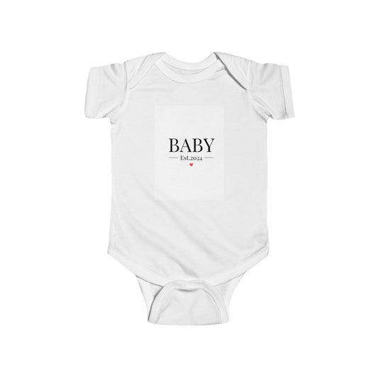 Personalized Baby Bodysuit - Established 2024