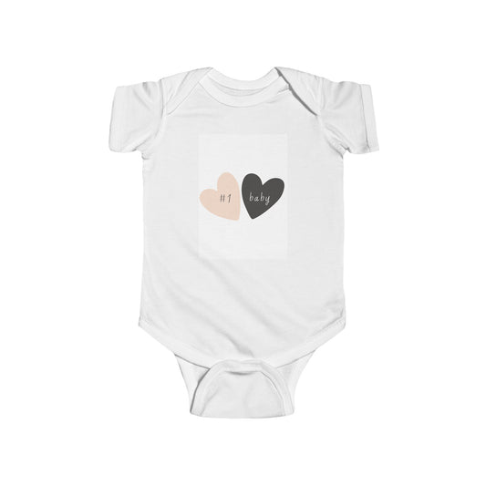 Cute 'Hi Baby' Infant Bodysuit - Adorable Gift for Newborns