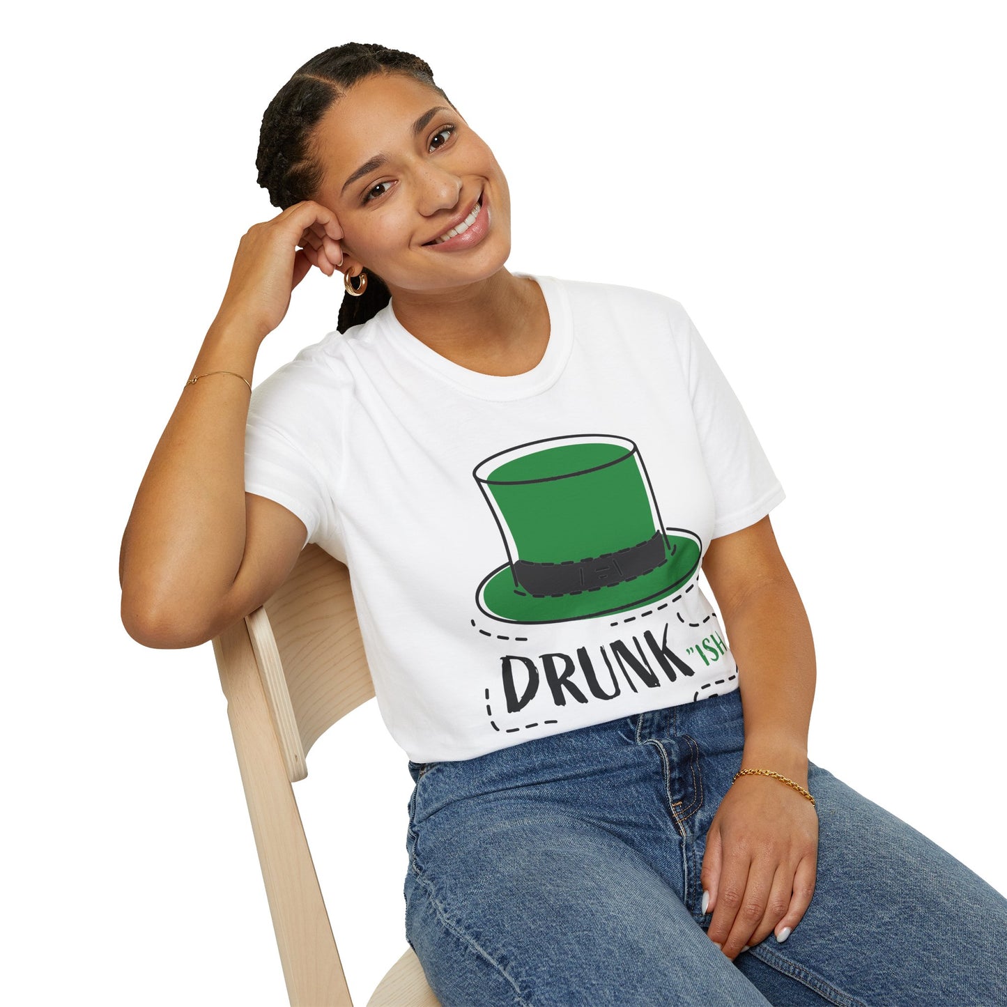 Unisex Softstyle T-Shirt - "Drunk"ish St. Patrick's Day Tee