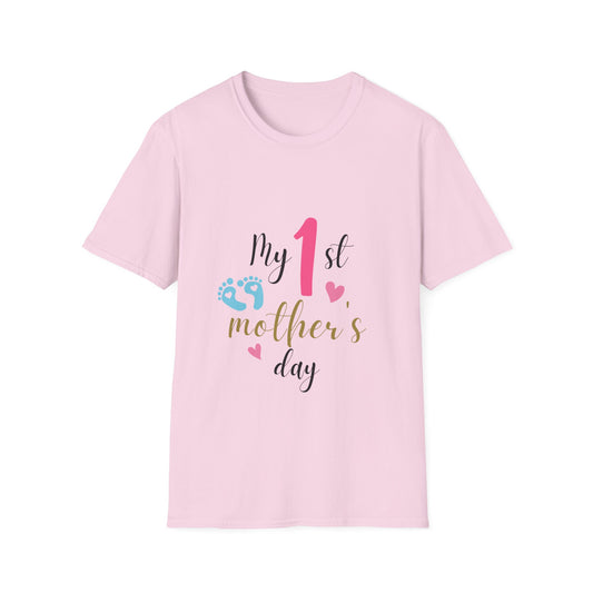 My 1st Mother's Day Unisex Softstyle T-Shirt