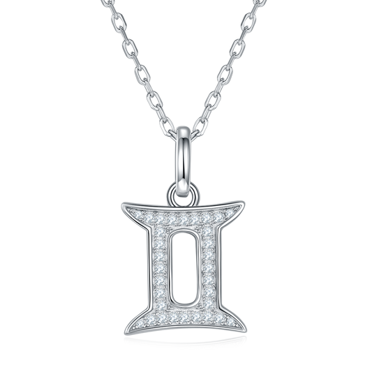 Gemini Zodiac Brilliance Necklace