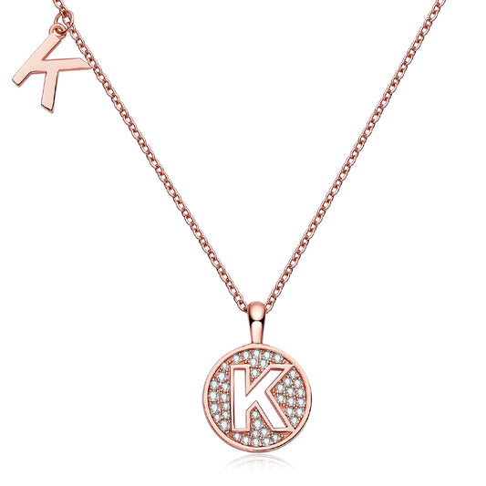 Radiance K Pendant Necklace