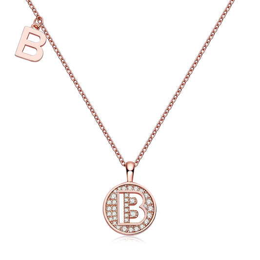 Radiance B Pendant Necklace