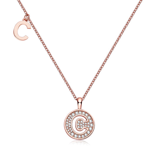 Radiance C Pendant Necklace