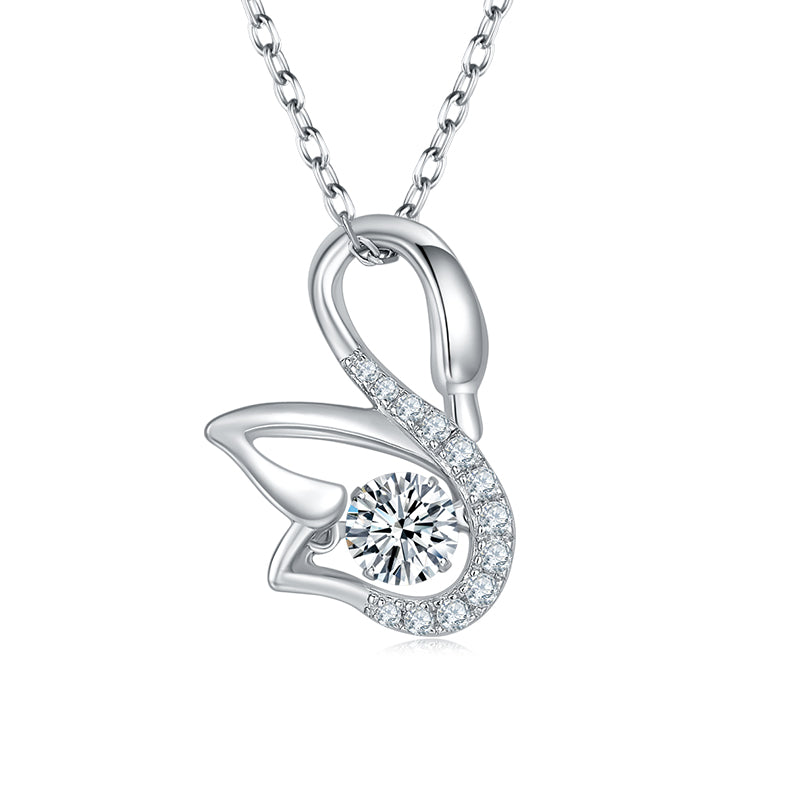 Dancing Swan Necklace