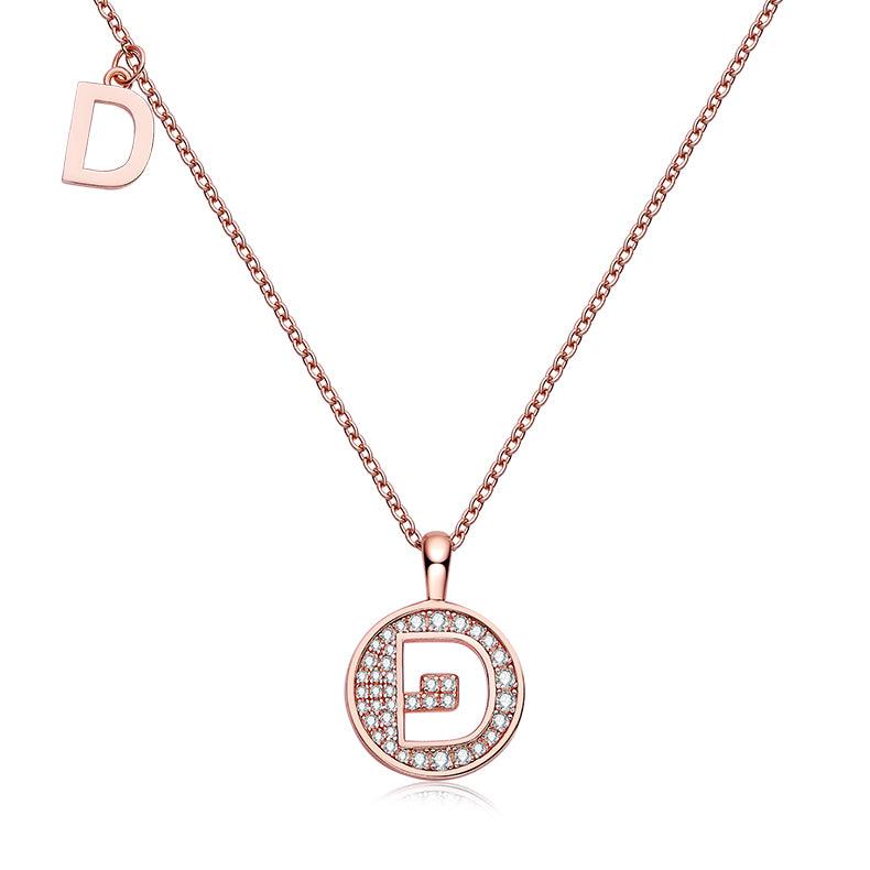 Radiance D Pendant Necklace