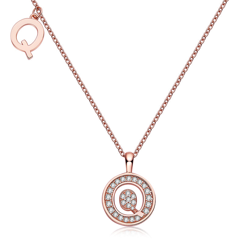 Radiance Q Pendant Necklace