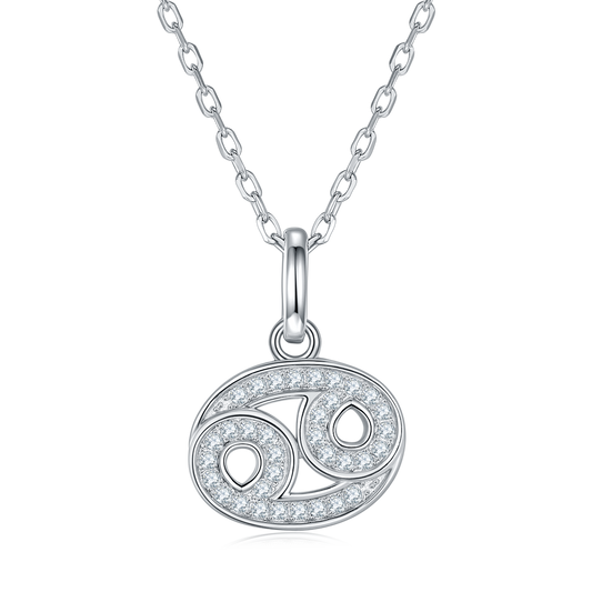 Cancer Zodiac Brilliance Necklace