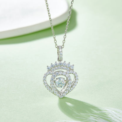 Dancing Heart Love Necklace