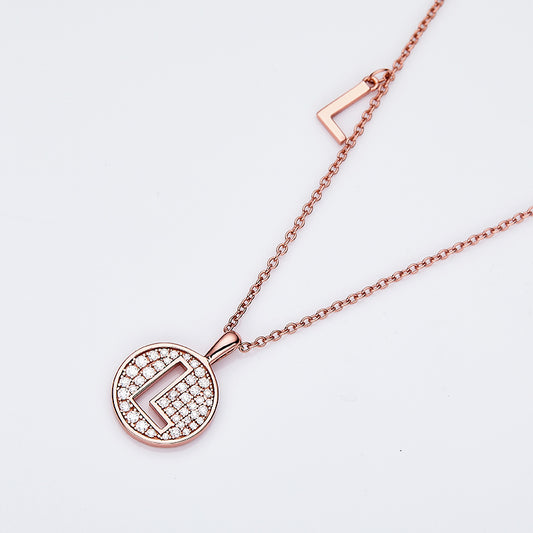 Radiance L Pendant Necklace