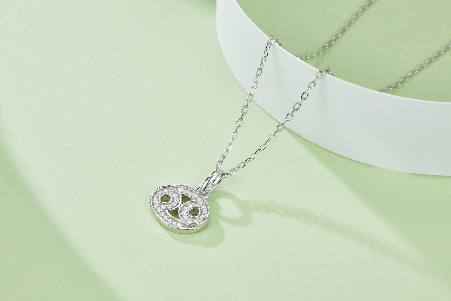 Cancer Zodiac Brilliance Necklace