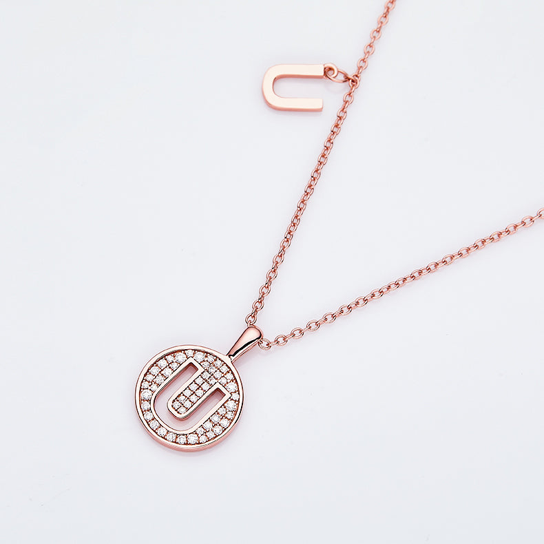 Radiance U Pendant Necklace