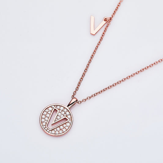 Radiance V Pendant Necklace