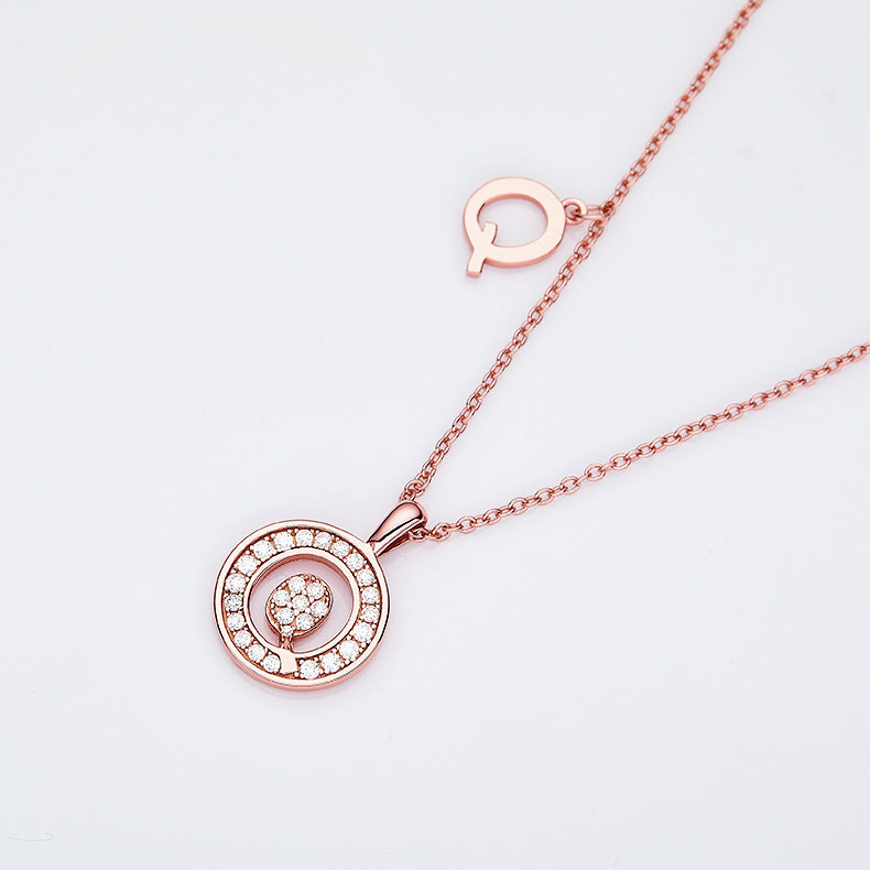 Radiance Q Pendant Necklace