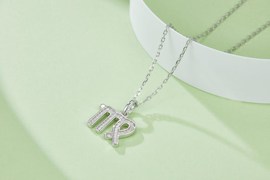 Virgo Zodiac Brilliance Necklace