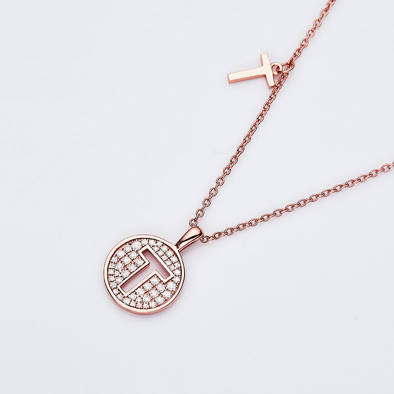 Radiance T Pendant Necklace