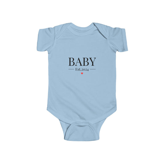 Personalized Baby Bodysuit - Established 2024