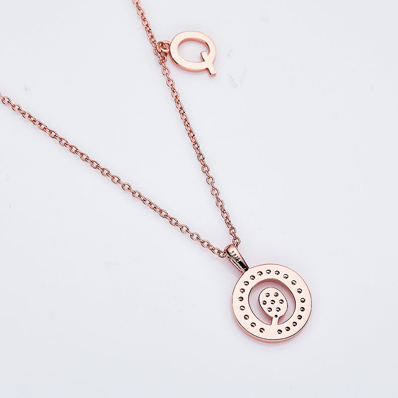 Radiance Q Pendant Necklace