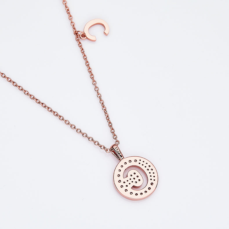 Radiance C Pendant Necklace