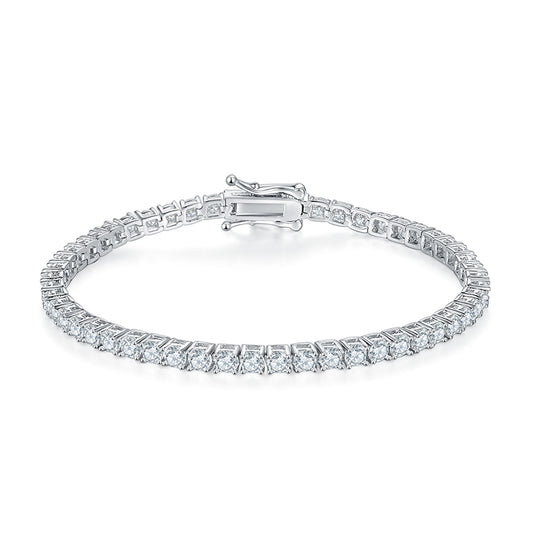 Classic Four-Prong Tennis Bracelet