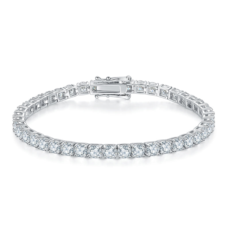 Classic Four-Prong Tennis Bracelet