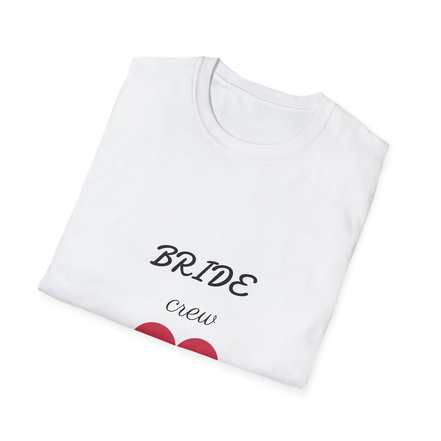 Bride Crew Softstyle T-Shirt - Perfect for Wedding Parties