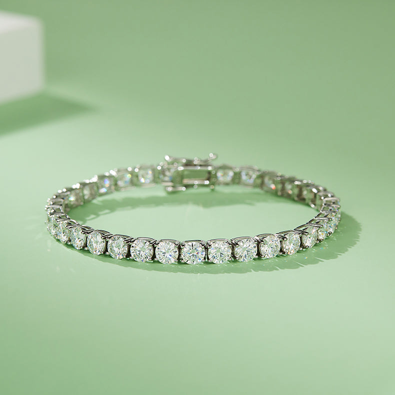 Classic Four-Prong Tennis Bracelet