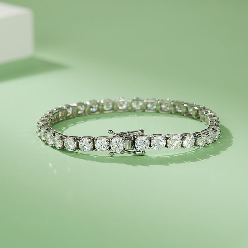 Classic Four-Prong Tennis Bracelet