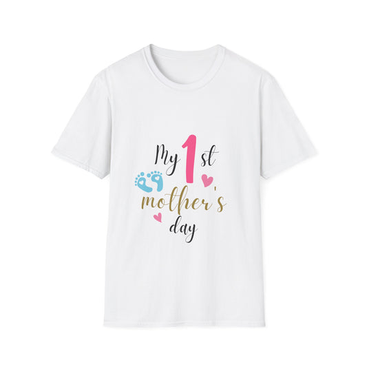 My 1st Mother's Day Unisex Softstyle T-Shirt