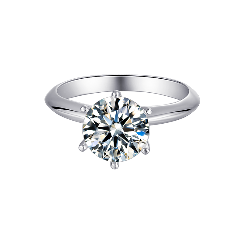 Classic Six-Prong Solitaire Engagement Ring