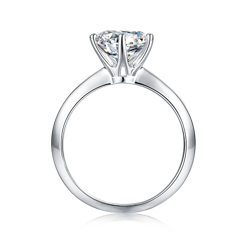 Classic Six-Prong Solitaire Engagement Ring