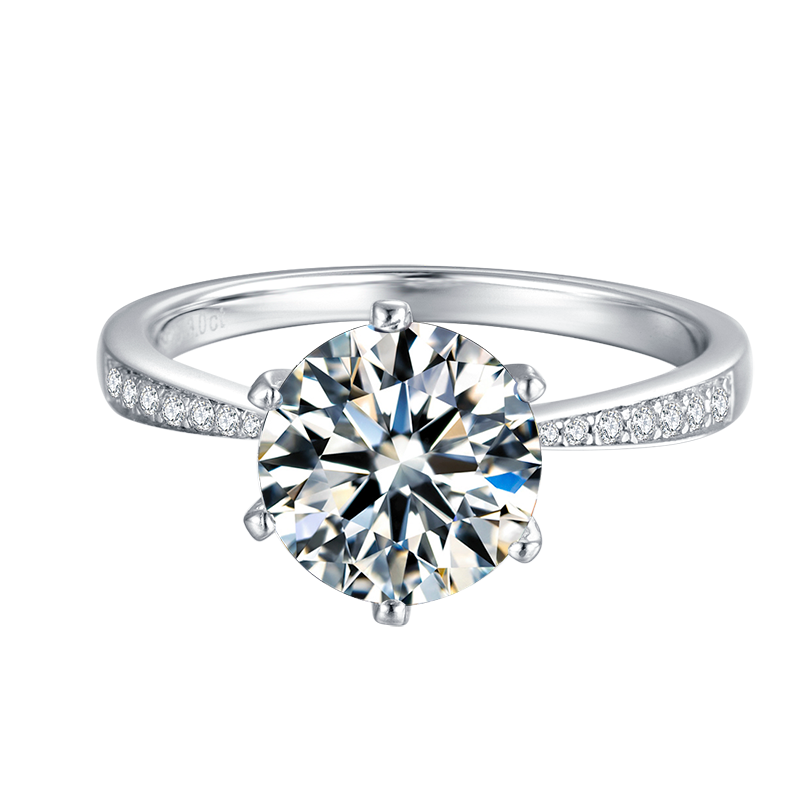 Classic Micro-Pavé Engagement Ring