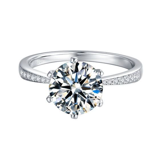 Classic Micro-Pavé Engagement Ring