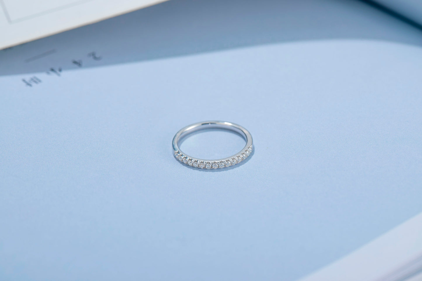 Classic Half-circle Eternity Band Ring