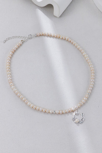 Ocean Wave Pearl Necklace