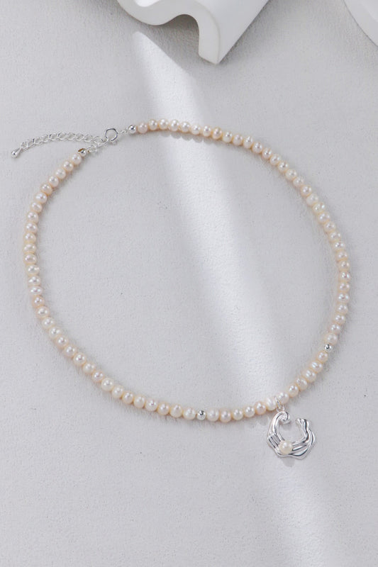 Ocean Wave Pearl Necklace