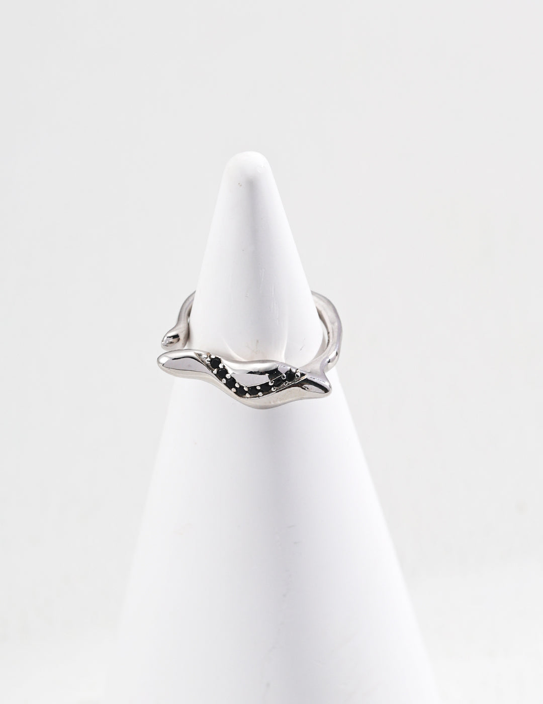 Silver Zircon Ring