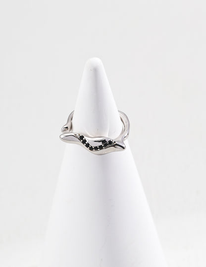 Silver Zircon Ring